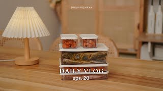 Housewife Vlog | Food Prep Lauk, Mengatur Coffee Corner Baru