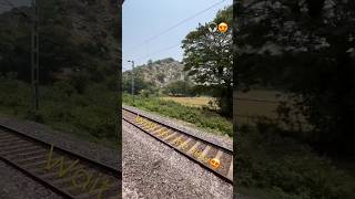 Amazing train view with #arijitsingh song #love #train #travel #home #mountain #bangalore