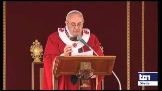 Papa Francesco: Domenica delle Palme con 250mila Fedeli. Omelia "Terza Parola".