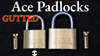 267) Ace Brass Padlocks Picked and Gutted