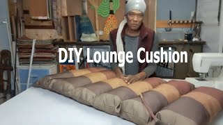 DIY Your Lounge Chair Pillow and Save Money