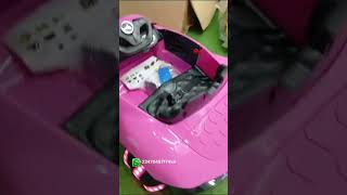 Pink Maserati Electric Children Car With Remote and Bluetoo