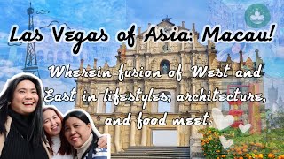 MACAU VLOG: (St. Paul Ruin's/Senado Square/Mount Fortress/Macau Eiffel Tower)