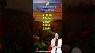 5 thực phẩm không nên ăn chung với trà#dongocdiep #songkhoetunhien #shortvideo