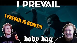 they go HARD in this one | I Prevail - Body Bag (REACTION)