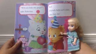 Elsia Annia Reading Daniel Tiger Friends Help Each Other - Ready for a Beginner Book