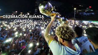 Celebración Alianza F.C. campeón Apertura 2019