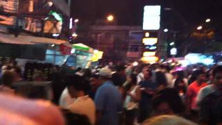 New Year 2012 - 2 AM on Khao San Road