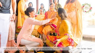 Radhika Verma  & Upahar Sood review Wedding Designer & Planner Purple Chariot Weddings