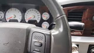 How to reset oil service light on a 2008 dodge ram 1500