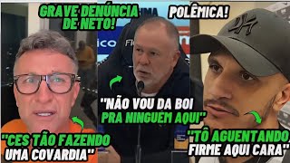 POLÊMICA! NETO FAZ GRAVE DENÚNCIA ENVOLVENDO MANO MENEZES E JOGADORES DO CORINTHIANS