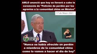 Petición de perdón por los agravios a la comunidad china en México