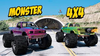 Convertimos en SUPER MONSTER 4x4 Mi Camioneta Gta Rp