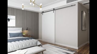 OPK BARN SLIDING DOOR WITH SOFT CLOSING - OPKCJ12233B