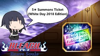 Bleach: Brave Souls - [#585] 5★ Summons Ticket (White Day 2018 Edition)