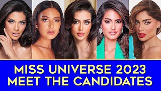 Miss Universe 2023 Meet the candidates #missuniverse #missuniverse2023 #missuniverso #pageant