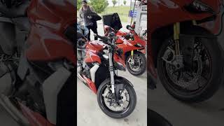 Ducati Panigale 1199 S Streetfighter V2 and BMW S1000RR #ducativsbmw #panigale #1199s