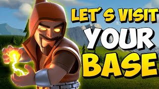 Visit your base 😁 | CLASHERS attack #clashofclan #coc #shorts