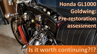 Honda GL1000 Goldwing restoration: Pre-restoration assessment