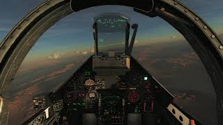 4K DCS World 2.5 Mirage 2000C - 1v1 Fox1 dogfight vs Su33 - Nevada TTR 4k Ultra HD