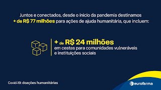 Covid-19: doações humanitárias