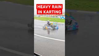 Dry VS Heavy RAIN in Karting🌧️