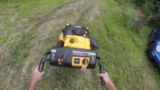 Cub Cadet CC 760 ES  Bush Hogging  Demo & Review