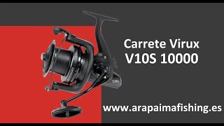 Carrete para carpfishing VIRUX V10S 10000 Gran Capacidad