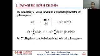 Convolution by Dr. Navneet Kaur