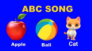 ABC song | nursery rhymes | ABC phonics song for toddlers |a for apple