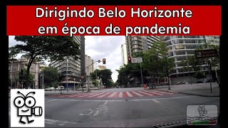 🚙 BR | Dirigindo em Belo Horizonte BH MG em época de pandemia | V-00223D