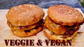 Kamado Joe - veggie & vegan burgers