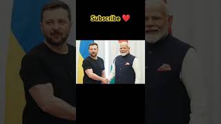 Indian prime minister Shri Narendra Modi made the Ukraine president#modi #bjp