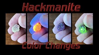 Hackmanite's Remarkable Color Changes