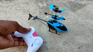 RC helicopter unboxing