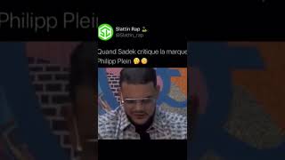 Quand sadek insulte salement Philipp Plein!                     #philippplein #sadek #clash