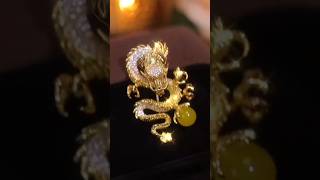 Elegant Dragon Lapel Pin🐉 #music #lapelpin #fypシ゚viral #viralvideo #shorts #youtubeshorts