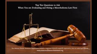 Mesothelioma Law Firm