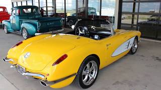 Car of the Week - 1960 Yellow Corvette Roadster Perfection