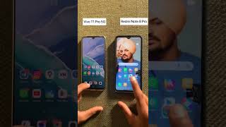 Comparison Between Vivo T1 Pro/Redmi note 8 Pro #viral #short #like #subscribe #newvideo #mobile