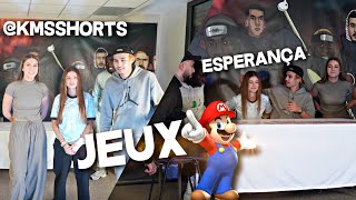 kms et esperançA joue à un jeux en live twitch (esperancA est choquée)