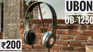 UBON UB-1250 Unboxing & Review.