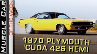 1970 Plymouth 'Cuda 426 Hemi: Muscle Car Of The Week Episode 263 V8TV