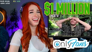 Amouranth claims OnlyFans is making her $1m+ a month