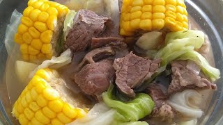 Nilagang Baka Na Parang Bulalo/Beef Stew/How to Cook Beef Nilaga