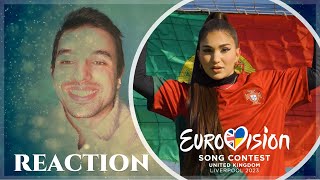 ENISA - OLÉ |  Eurovision 2023 Montenegro 🇲🇪 Reaction