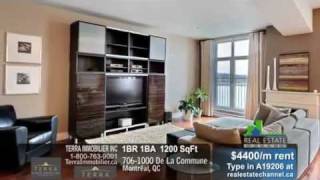 Luxury condo for rent old port Montreal - L'Heritage vieux Port