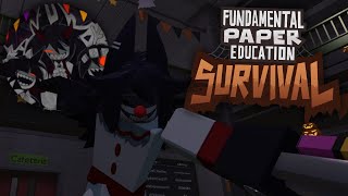 Obtaining SCHOOL SLASHER badge! - FPE:S REMASTERED (Roblox)