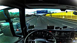 POV Truckdriving 🇩🇪 ScaniaSuper500R MünchenRing to Dachau-Olching #povtruckdriving #scania#ets2