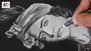 Drawing Krishna time-lapse